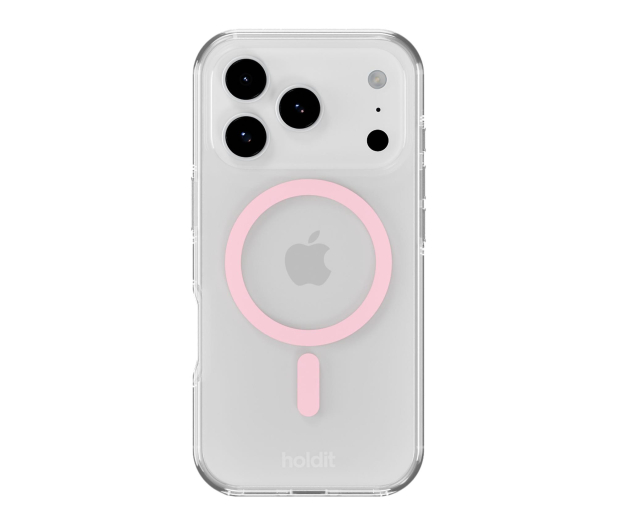 Holdit MagSafe Case iPhone 17 Pro Max Pink/Transparent - 1361736 - zdjęcie